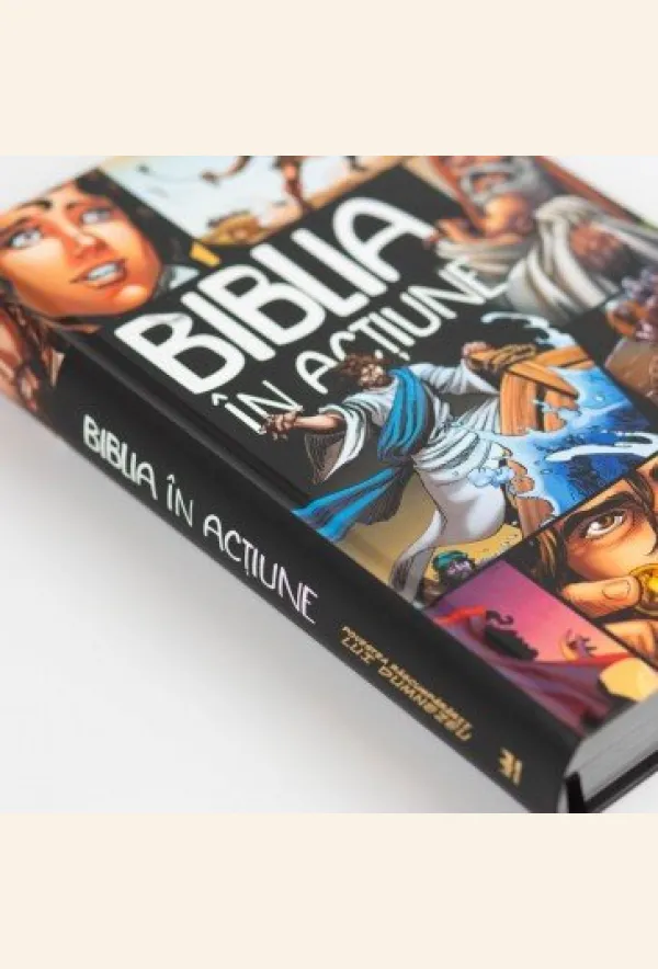 Coperta verso - Biblia în acțiune