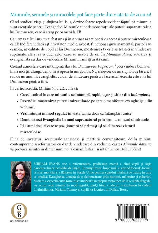 Coperta verso - Minunile Slavei