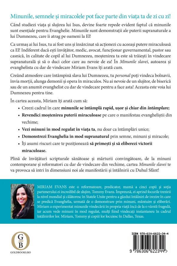 Coperta verso - Minunile Slavei