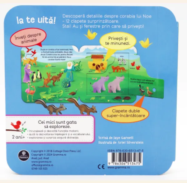 Coperta verso - Ia te uită! Noe - privește și explorează
