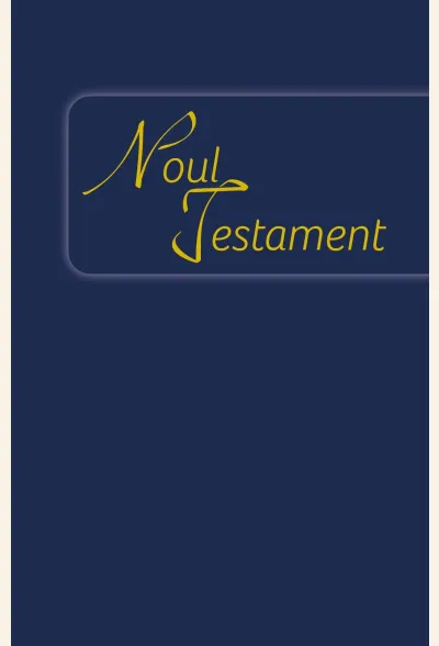 Noul Testament, Traducerea GBV 2021, copertă monocoloră