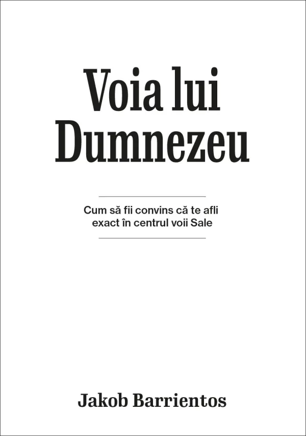Voia lui Dumnezeu