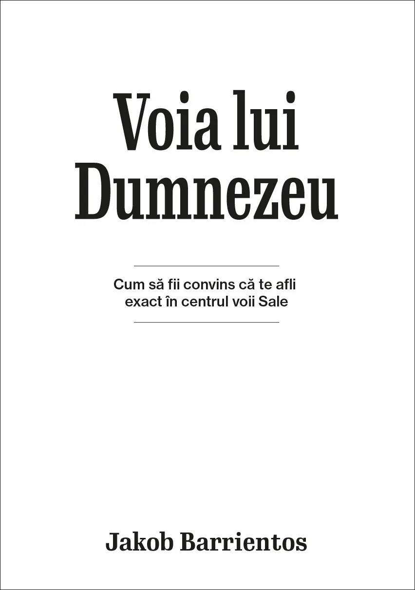 Voia lui Dumnezeu
