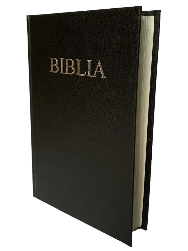 Biblia Cornilescu 088 CT, foarte mare, cu trimiteri, copertă cartonată neagră