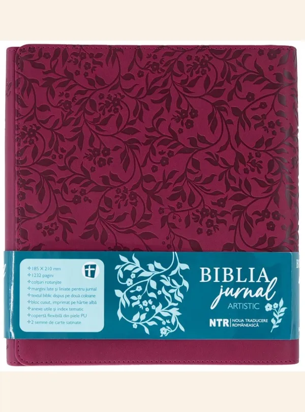 Coperta verso - Biblia Jurnal Artistic