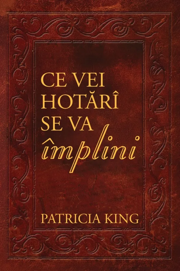 Ce vei hotărî se va împlini
