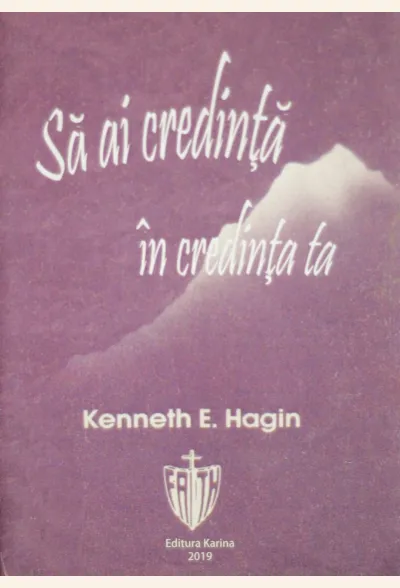 Sa ai credinta in credinta ta
