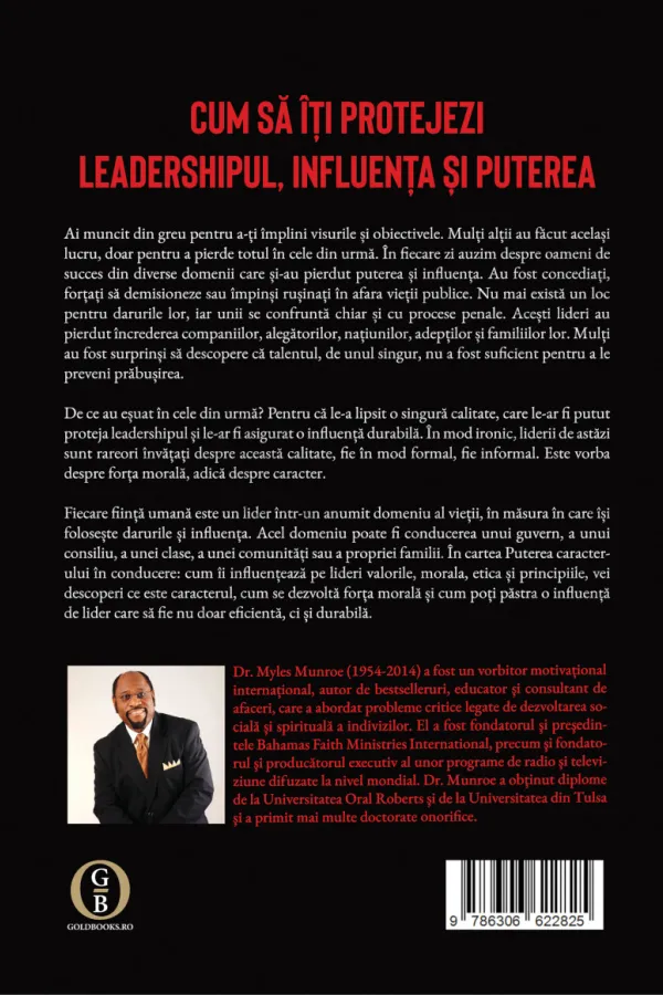 Coperta verso - Puterea caracterului în leadership - eBook
