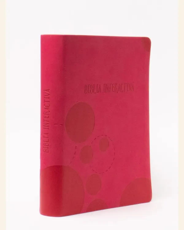 Coperta verso - Biblia interactivă – roz