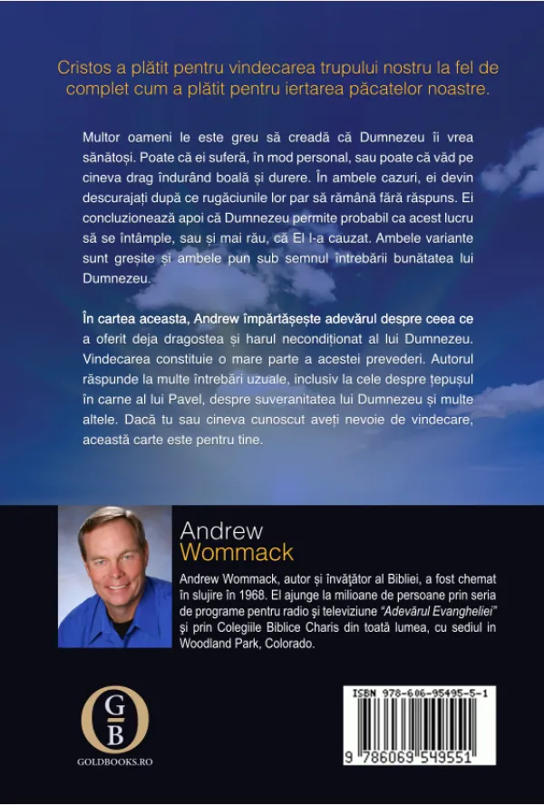 Coperta verso - Dumnezeu vrea să fii sănătos - eBook