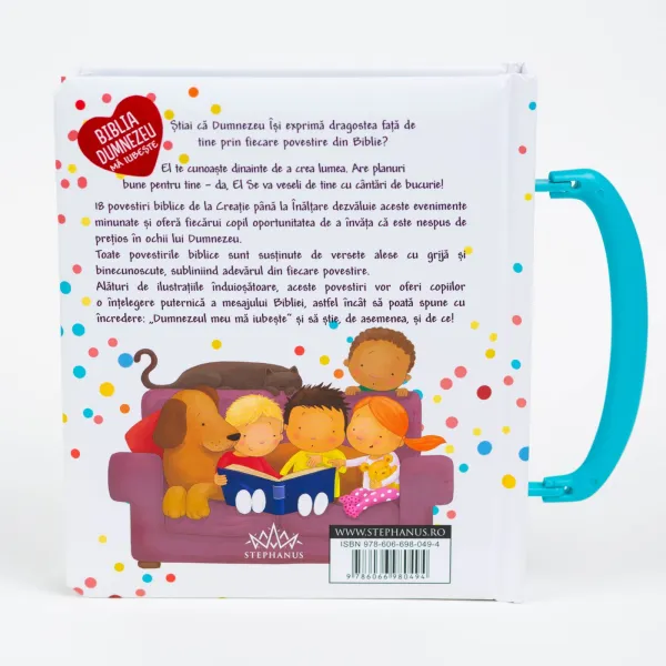 Coperta verso - Biblia Dumnezeu mă iubește