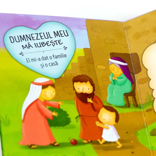 Coperta verso - Biblia Dumnezeu mă iubește