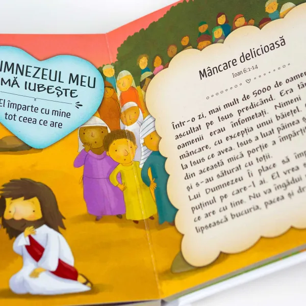 Coperta verso - Biblia Dumnezeu mă iubește