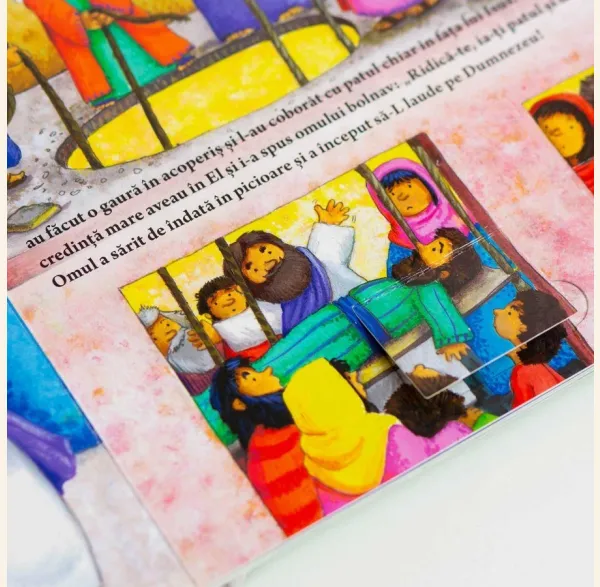 Coperta verso - Povestioare din Biblie cu clapete