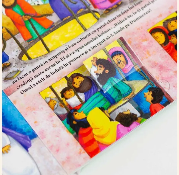 Coperta verso - Povestioare din Biblie cu clapete