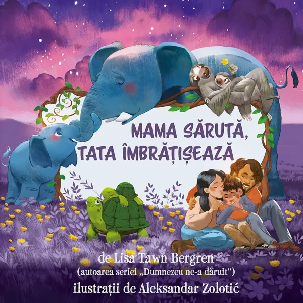 Mama sărută, tata îmbrățișează
