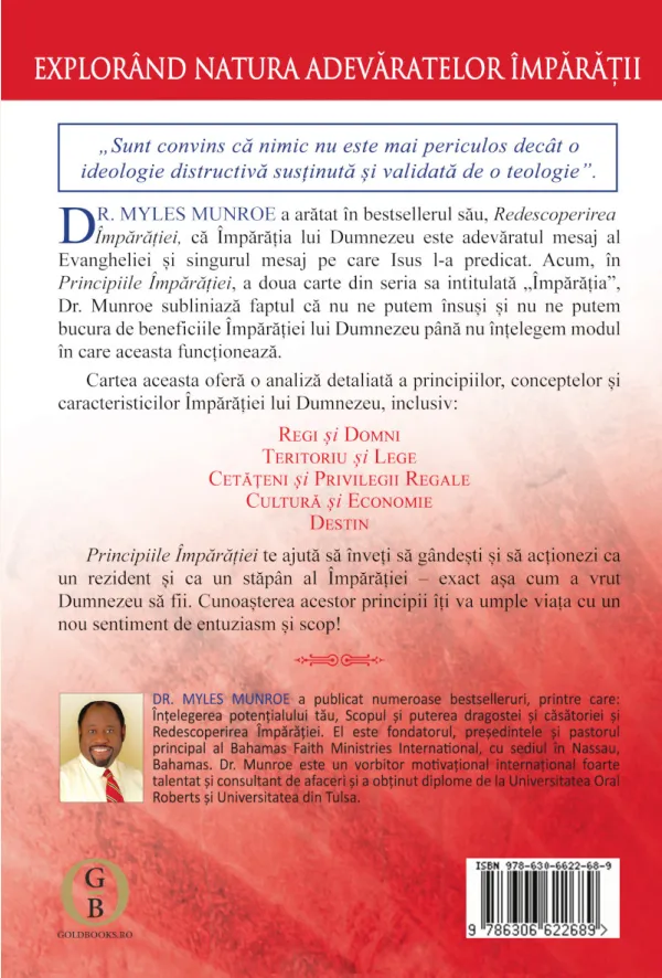 Coperta verso - Principiile împărăției - eBook