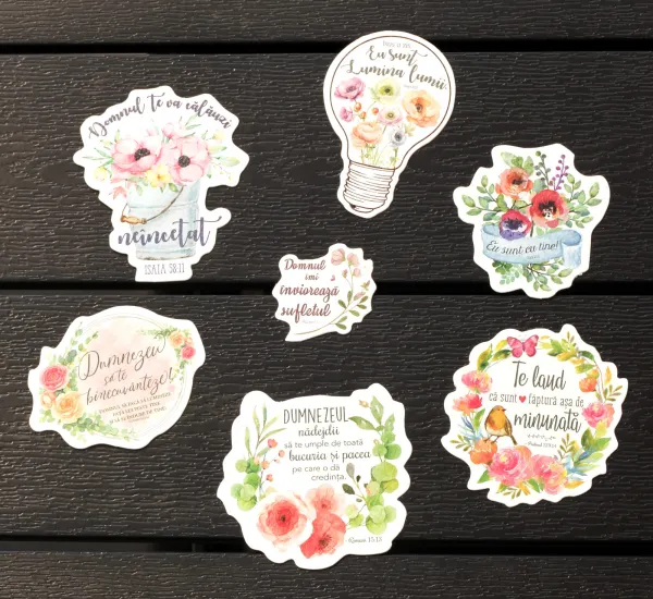 Set 7 semne de carte: Eu sunt Lumina lumii
