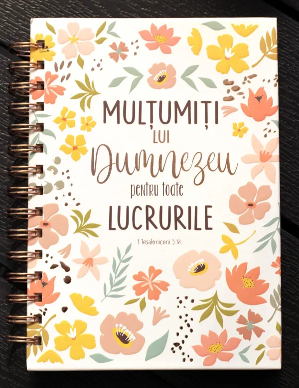 Jurnal: Mulțumiți lui Dumnezeu pentru toate lucrurile