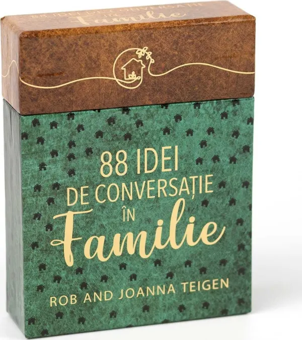 88 de idei de conversație în familie – cutie cu carduri