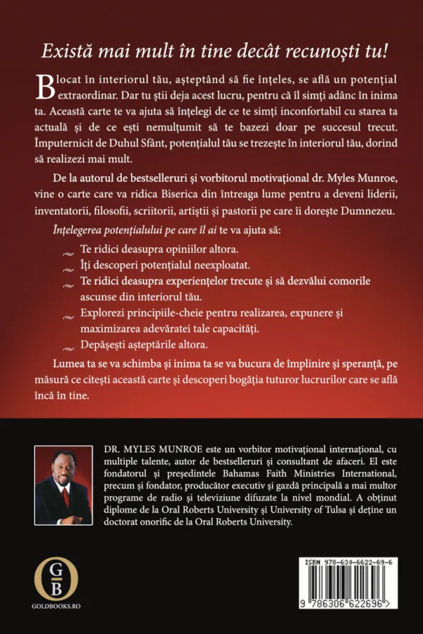 Coperta verso - Înțelegerea potențialului pe care îl ai