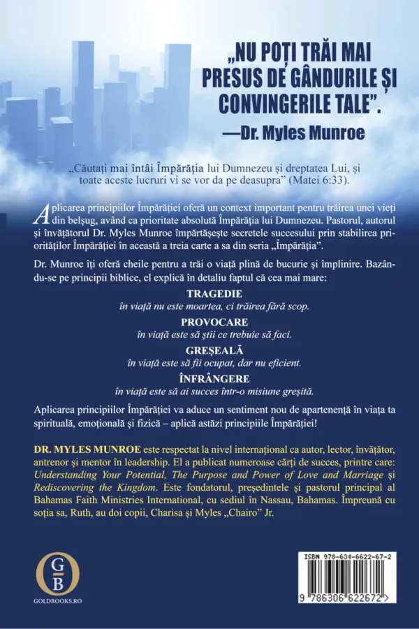 Coperta verso - Aplicând principiile împărăției - eBook