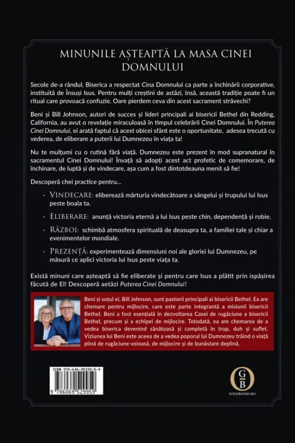 Coperta verso - Puterea Cinei Domnului