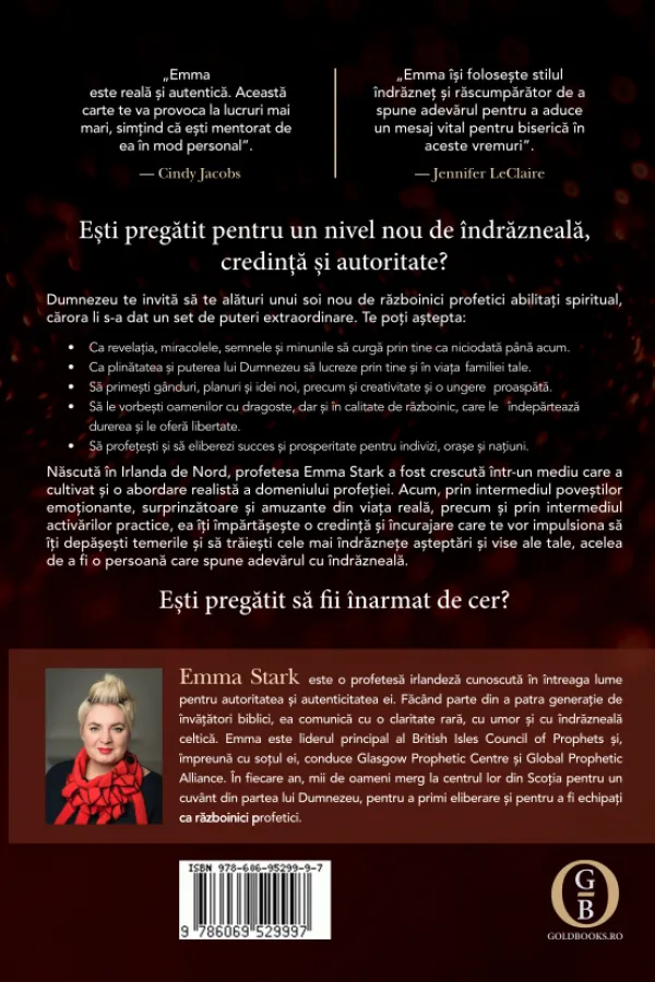 Coperta verso - Razboinicul profetic