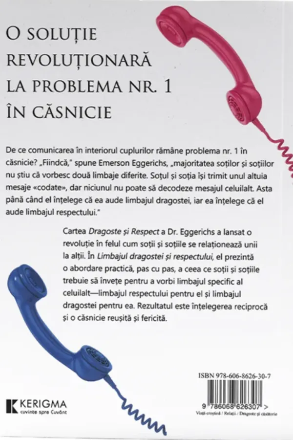 Coperta verso - Limbajul dragostei și respectului