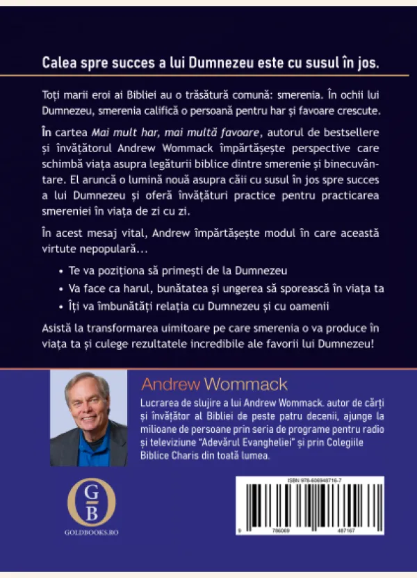 Coperta verso - Mai mult har mai multă favoare