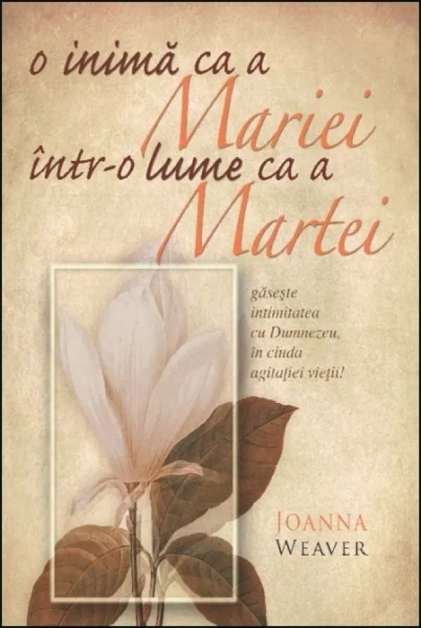 O inimă ca a Mariei într-o lume ca a Martei. Găsește intimitatea cu Dumnezeu, în ciuda agitației vieții
