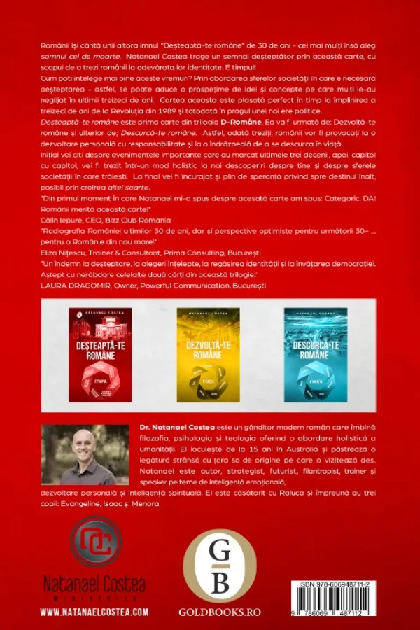 Coperta verso - Desteapta-te Romane