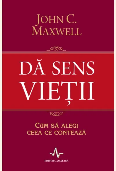 Da sens vietii. Cum sa alegi ceea ce conteaza