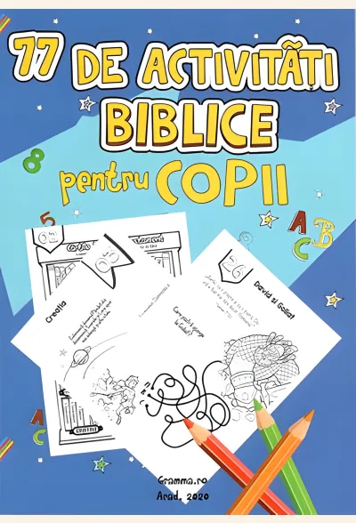 77 de activități biblice pentru copii