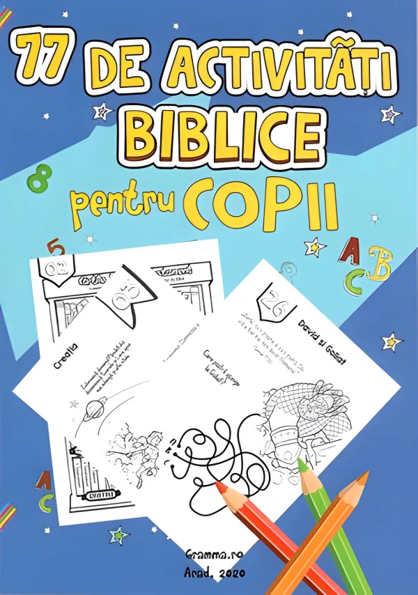 77 de activități biblice pentru copii