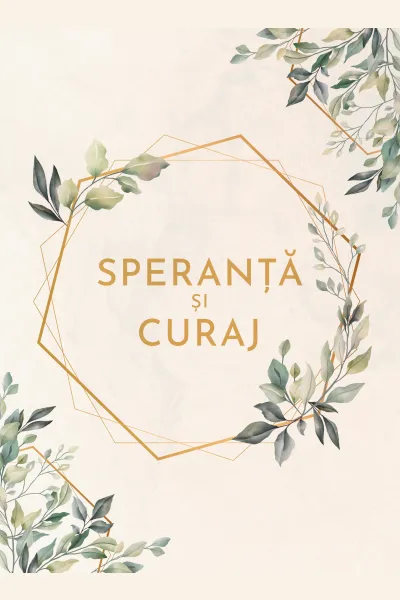 Jurnal - speranță și curaj