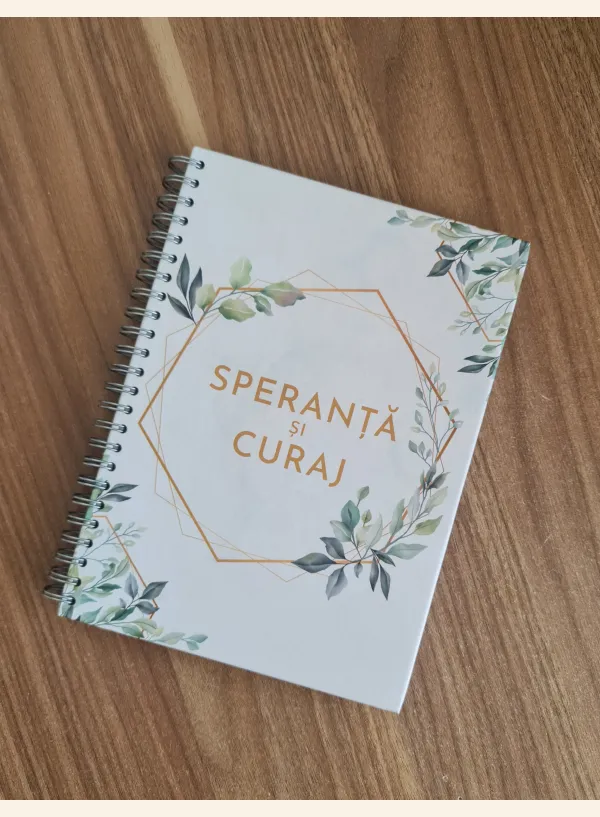 Coperta verso - Jurnal - speranta si curaj