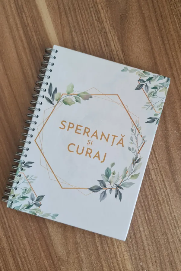 Coperta verso - Jurnal - speranta si curaj