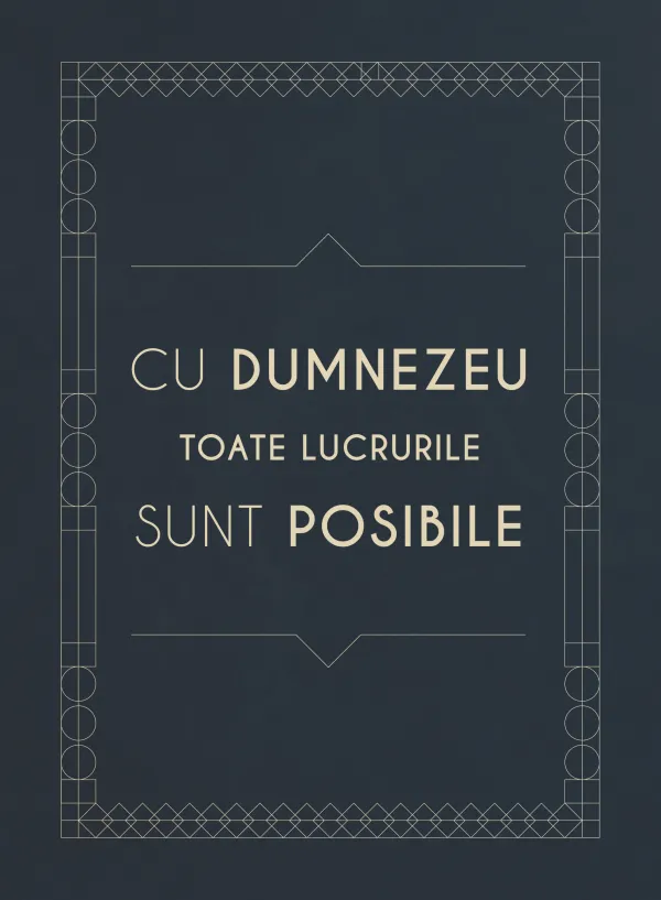 Jurnal - cu Dumnezeu toate lucrurile sunt posibile