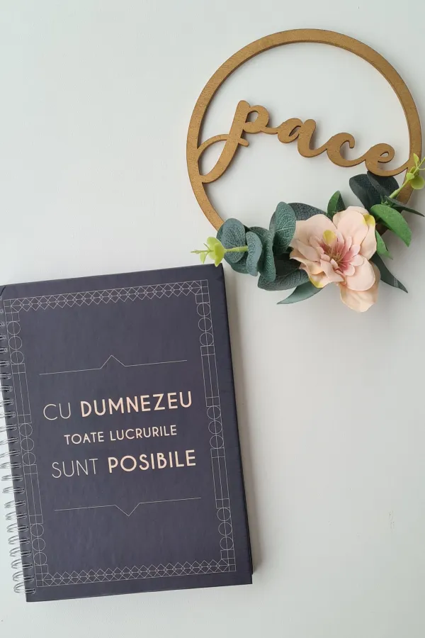 Coperta verso - Jurnal - cu Dumnezeu toate lucrurile sunt posibile