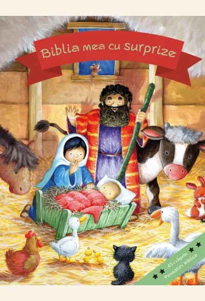 Biblia mea cu surprize. 45+ clapete, povestiri biblice