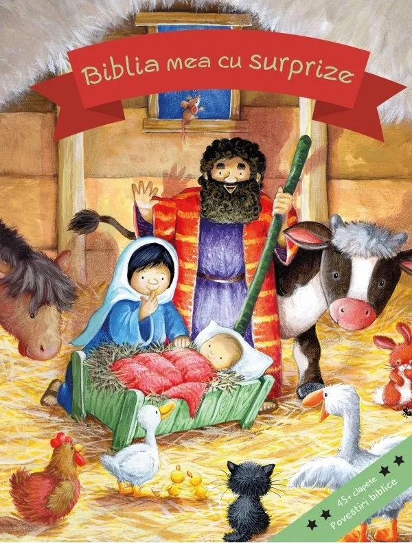 Biblia mea cu surprize. 45+ clapete, povestiri biblice
