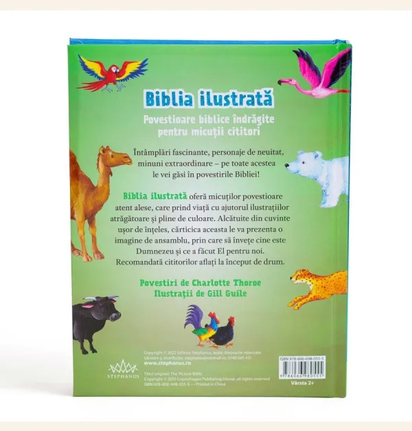 Coperta verso - Biblia ilustrată