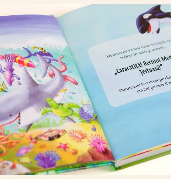 Coperta verso - Biblia ilustrată