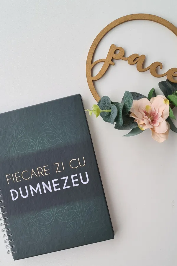 Coperta verso - Jurnal - Fiecare zi cu Dumnezeu