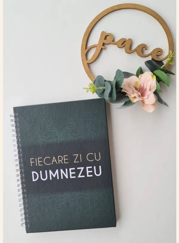 Coperta verso - Jurnal - Fiecare zi cu Dumnezeu