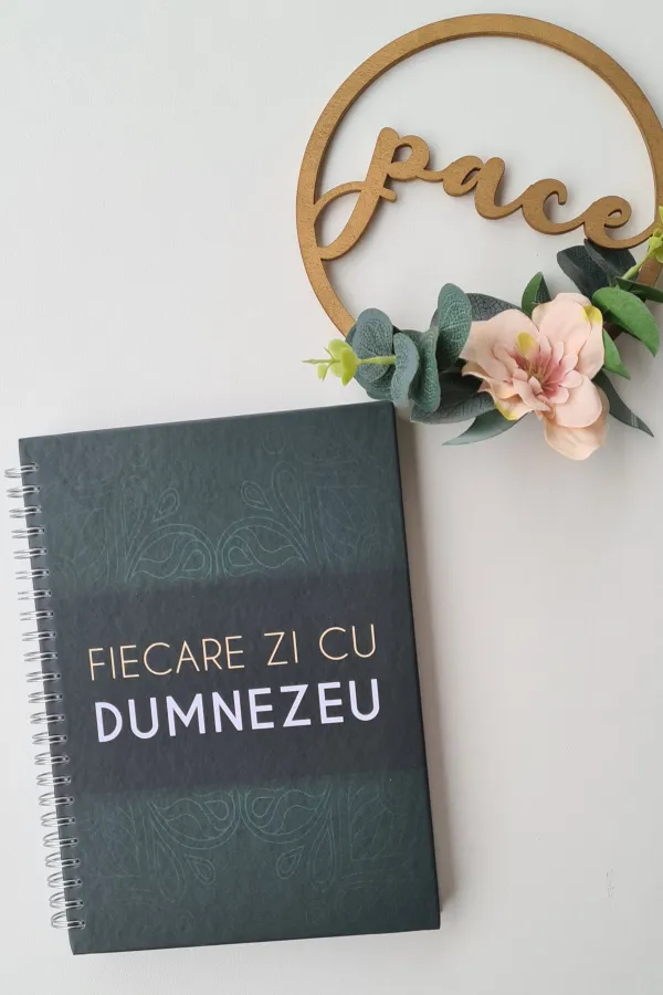 Coperta verso - Jurnal - Fiecare zi cu Dumnezeu
